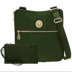 BAGGALLINI Hanover Crossbody Bag With Little  Pouch Wristlet NWT